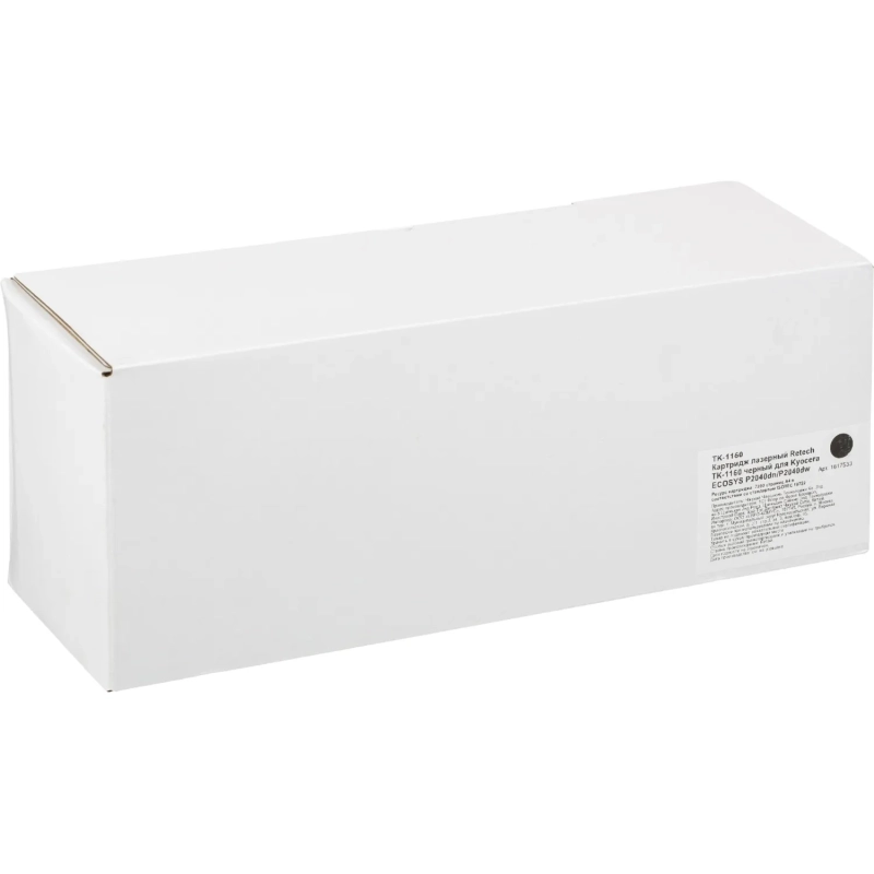 Картридж лазерный Retech TK-1160 чер. для Kyocera EcosysP2040dn/P2040dw
