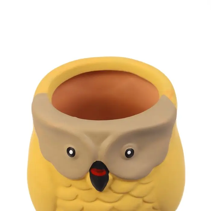 Автополив для комнатных растений &laquo;Совушка&raquo;, 16&times;6 см, керамика, набор 4 шт., МИКС