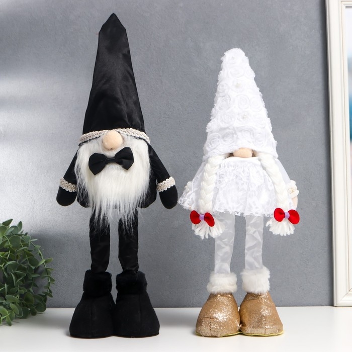 Кукла интерьерная Кукла интерьерная "Гном-жених" раздвижной 35-50 см