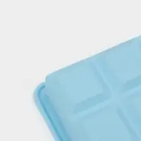 Форма для льда и заготовок Доляна &laquo;Кубик&raquo;, силикон, 11.7&times;18.7&times;3.4 см, 15 ячеек (3.4&times;3.4 см), голубая