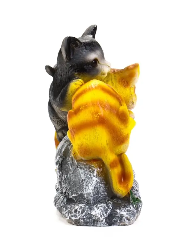 Садовая фигура 21,5 х 29 х 11 см Три котенка "Привет"