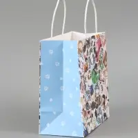 Пакет подарочный &laquo;Котики&raquo;, 22 х 22 х 11 см