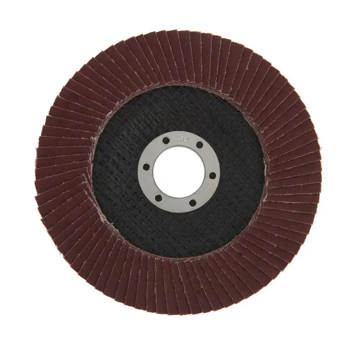 Круг лепестковый торцевой ТУНДРА, 125&times;22 мм, Р120