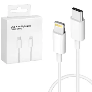 Кабель Type-C на Lightning 20W 1M