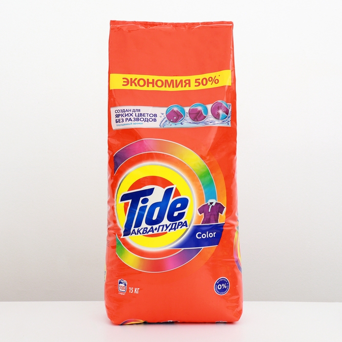 Стиральный порошок TIDE Color, автомат, 15 кг Стиральный порошок TIDE Color, автомат, 15 кг