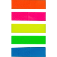 Клейкие закладки пласт. 5цв.по 25л. 45ммх12 Attache Selection