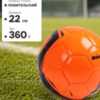 Футбольный мяч MINSA, машинная сшивка, 32 панели, р. 5, TPU