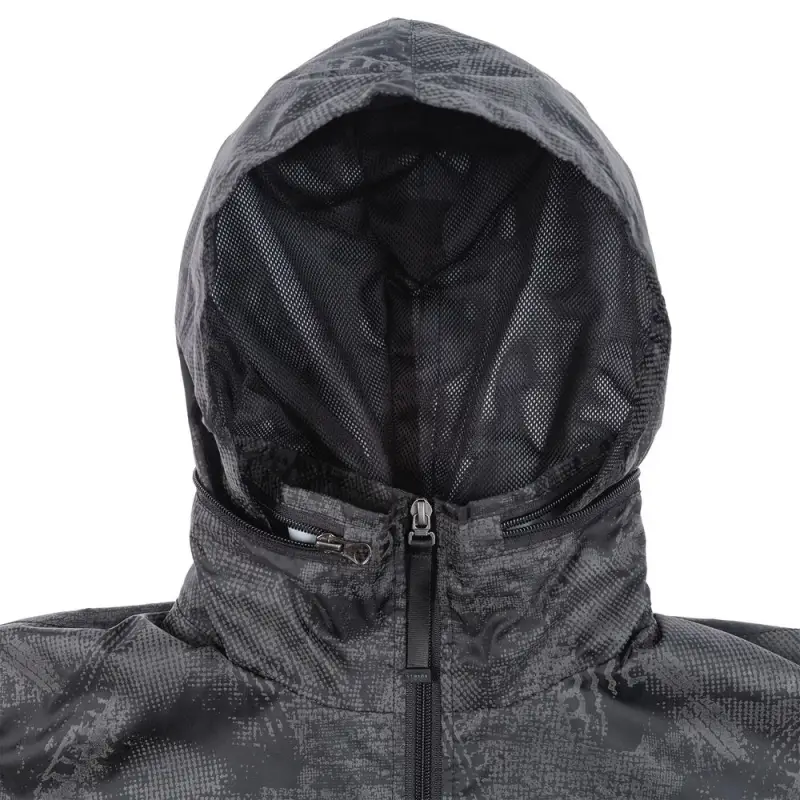 Ветровка светоотражающая Finvind темно-серая, размер XXS Ветровка светоотражающая Finvind темно-серая, размер XXS