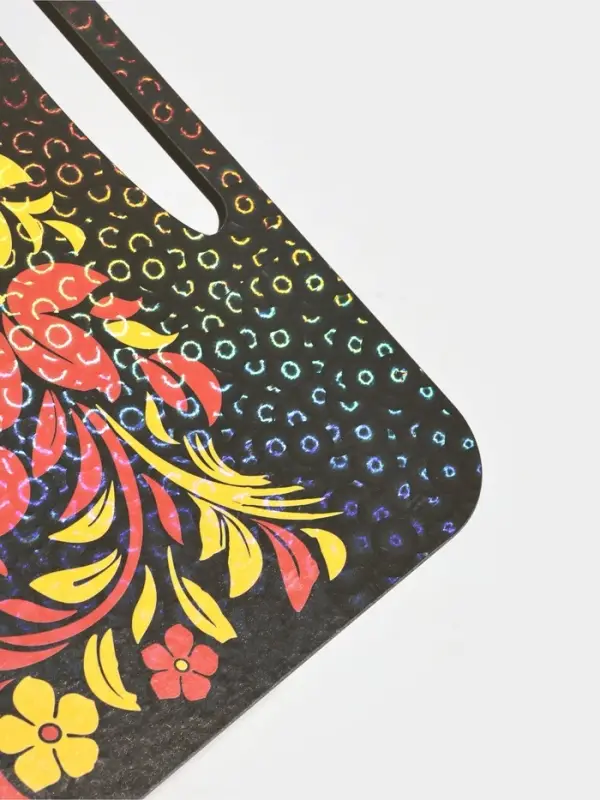 Доска разделочная с ручками Дарим Красиво &laquo;Хохлома&raquo;, 36&times;28 см, дерево