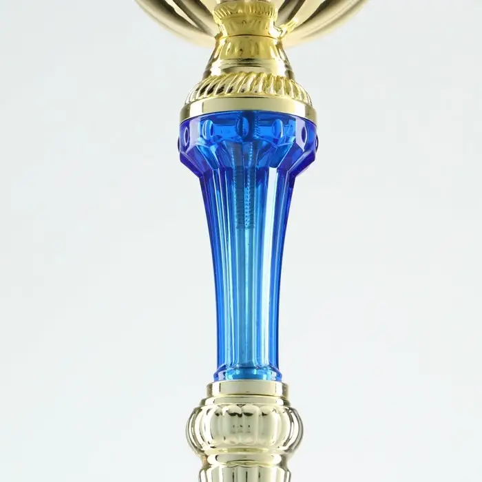 Кубок 132B, наградная фигура, золото, подставка камень, 24&times;8&times;7 см