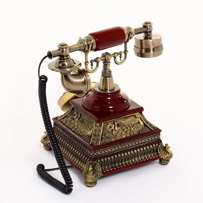 Ретро-телефон &laquo;Алецио&raquo;, громкая связь, 24&times;19 см