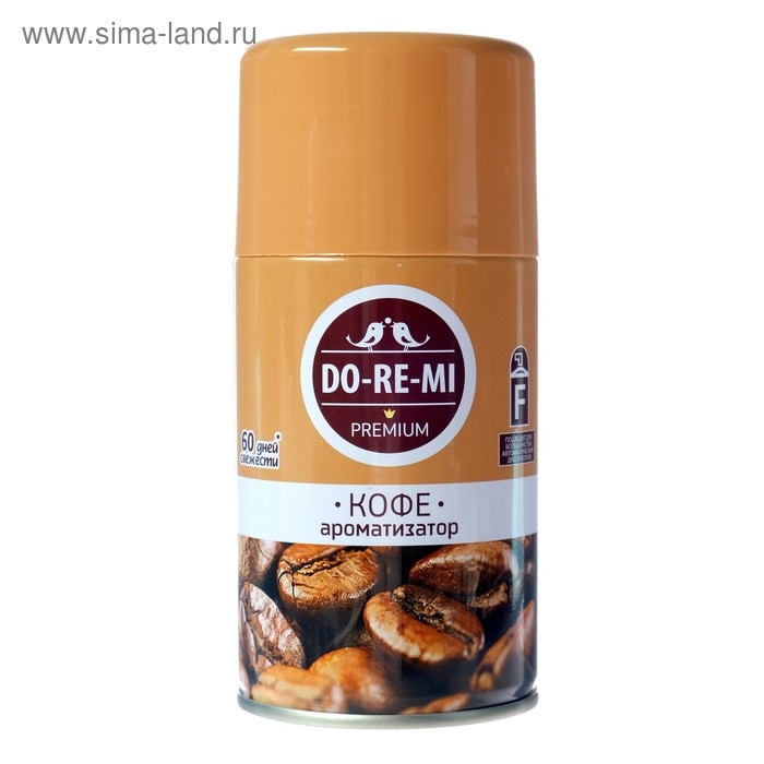 Освежитель воздуха До-Ре-Ми Премиум  Освежитель воздуха До-Ре-Ми Премиум "Кофе", 250 мл