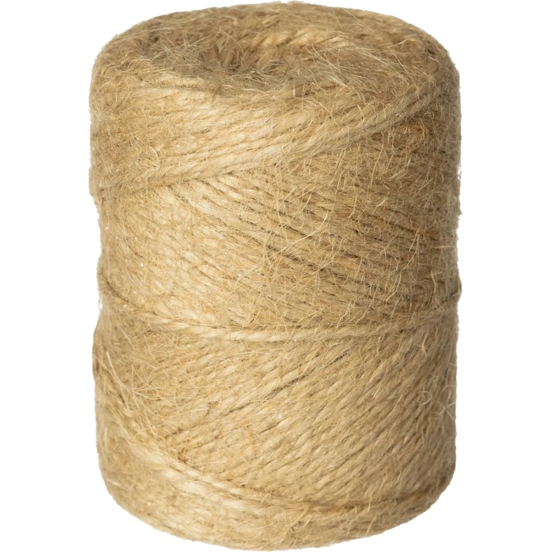 Шнур банковский джутовый полированный сменный блок, 100 м