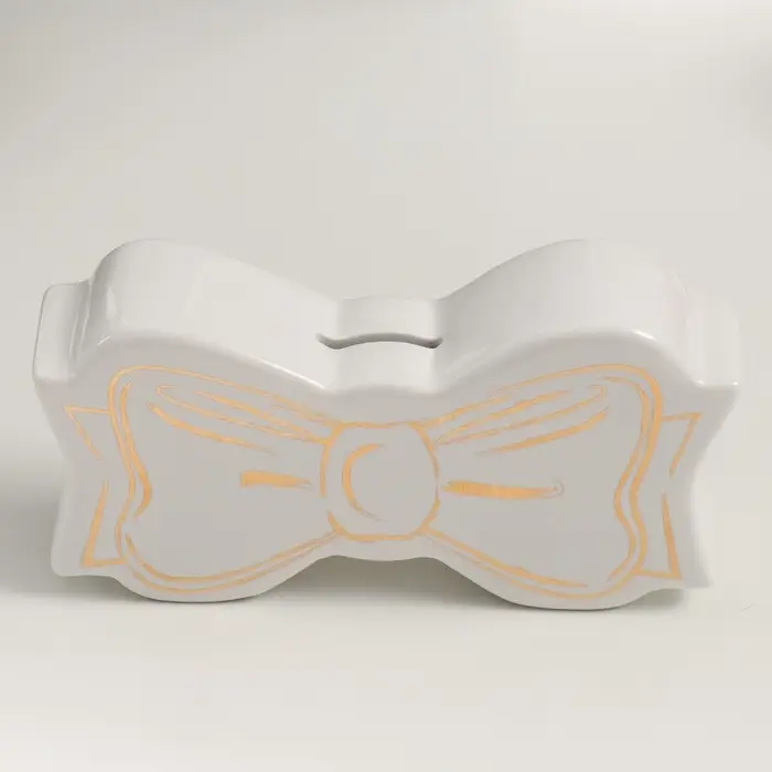 Копилка для денег &laquo;Белый бант&raquo;, керамика, 20&times;5&times;11 см