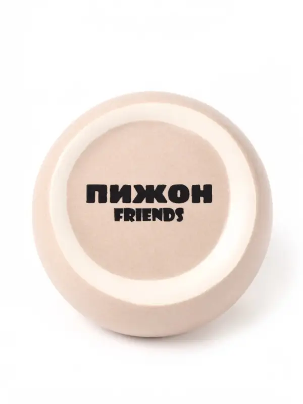 Миска для грызунов, 30 мл, 5.7&times;5.7&times;3.5 см, со скошенным краем, керамика, серая