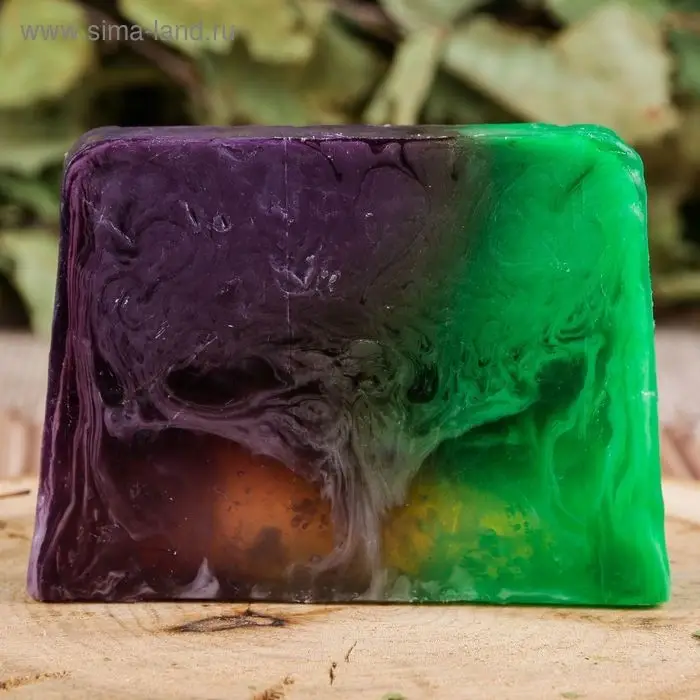 Мыло СПА - уход для бани и сауны "С легким паром, Любимый муж!" виноградная лоза 80 г