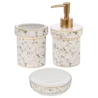 VETTA Мыльница "Ла Рош 2", керамика, 2 дизайна (без мет.)