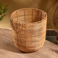 Корзина для белья, 31х31х31 см, ротанг