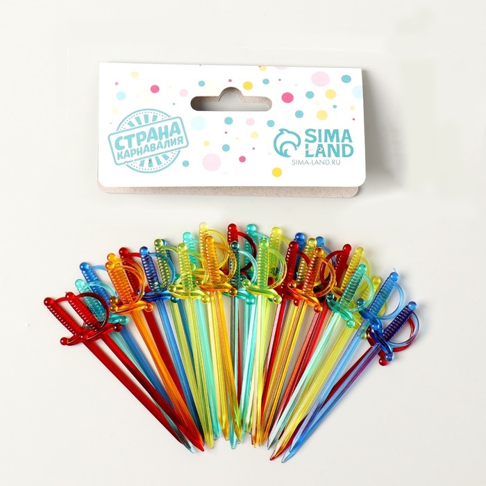 Шпажка для канапе «Шпага», в наборе 50 шт, 8 см Шпажка для канапе «Шпага», в наборе 50 шт, 8 см