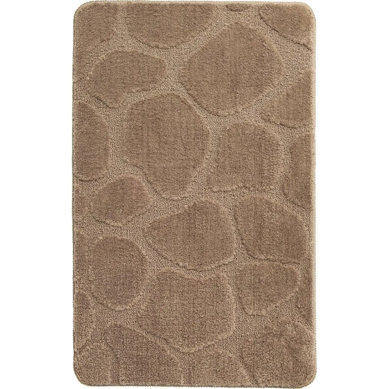 Коврик интерьерный 50х80 см, Камни, микрофибра