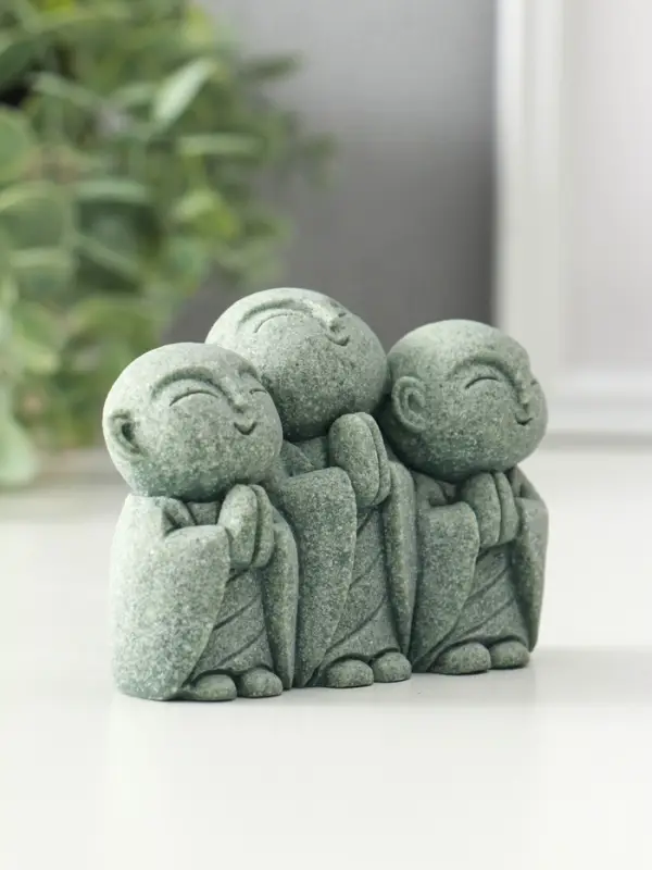 Фигурка песчаник &laquo;Статуя Дзидзо&raquo;, 3.8&times;9.5&times;6.7 см