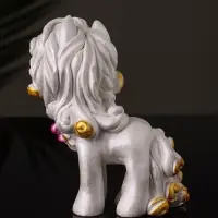 Фигурка гипс &laquo;Пони Красотка&raquo;, 10&times;7&times;5 см, перламутр