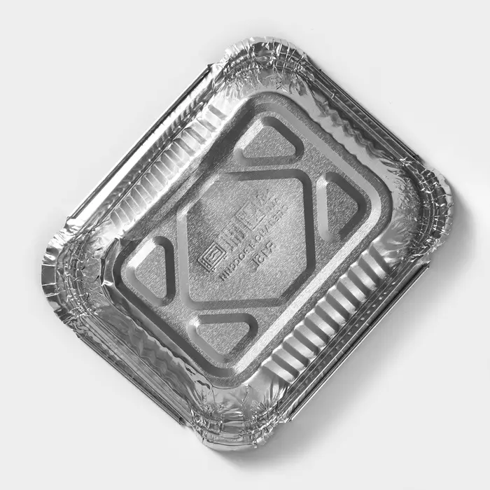 Форма из фольги для выпечки и запекания Доляна, 255 мл, 12×9,5×4 см, 100 шт/уп Форма из фольги для выпечки и запекания Доляна, 255 мл, 12×9,5×4 см, 100 шт/уп