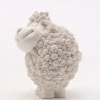 Фигурка декоративная &laquo;Баран Яша&raquo;, неокрашенная, 8&times;6 см, белая