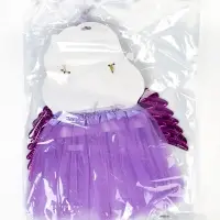 Карнавальный набор "Нежный Единорожек" юбка, ободок, крылья, цвет фиолетовый Карнавальный набор "Нежный Единорожек" юбка, ободок, крылья, цвет фиолетовый