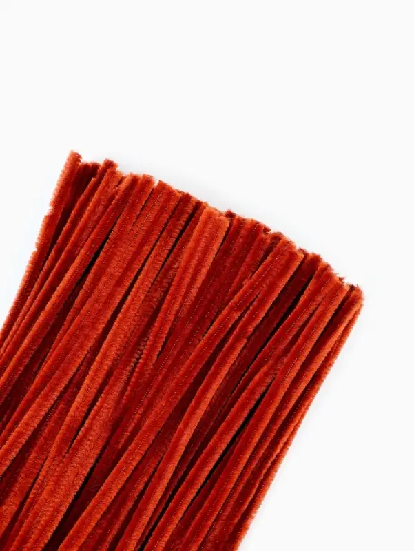 Синельная проволока, набор 100 шт., коричневая, 30 см