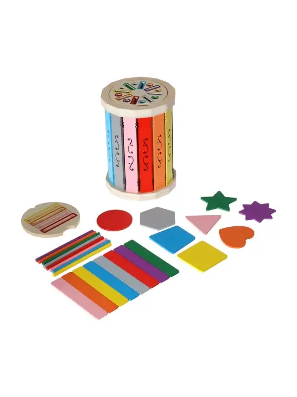 Сортер &laquo;Давай учиться и играть&raquo;, развивающий набор по методике Монтессори