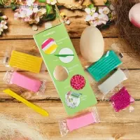 Набор для творчества. Декор яиц полимерной глиной &laquo;Курочка и цыплёнок&raquo;