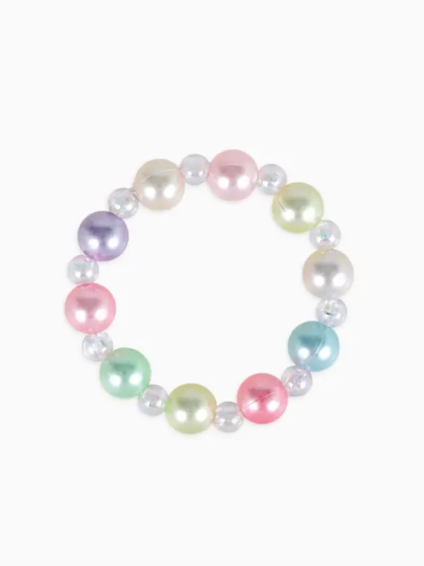 Набор детский &laquo;Выбражулька. Единорог&raquo;, 3 предмета: клипсы, браслет d=5 см, кольцо, цветной