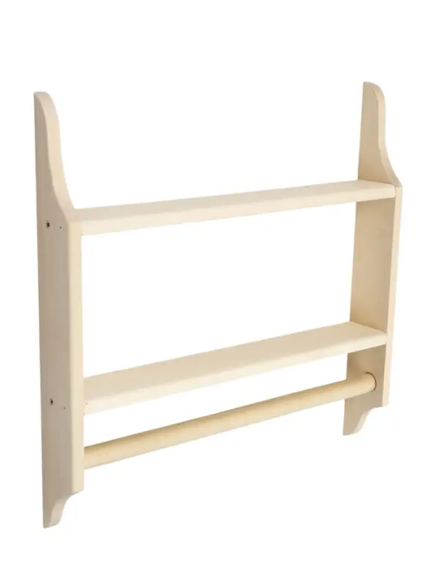 Полка - вешалка для бани и сауны &laquo;Ладья&raquo;, для полотенец, 1 перекладина