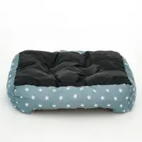 Лежанка для животных &laquo;Звезды&raquo;, 50&times;40&times;15 см, серая