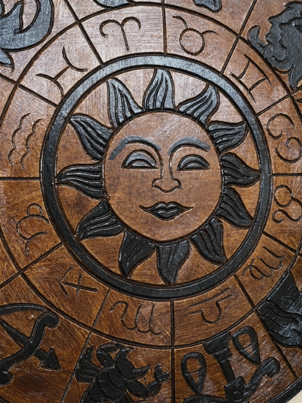 Панно резное МДФ  Панно резное МДФ "Гороскоп", 40х40х0,6 см