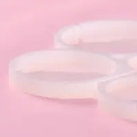 Форма для леденцов Доляна &laquo;Кругляши&raquo;, силикон, 17&times;15.5&times;0.7 см, 6 ячеек, прозрачная