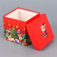 Коробка Самосборная "Снежинка" 15х15х15 см 10724295