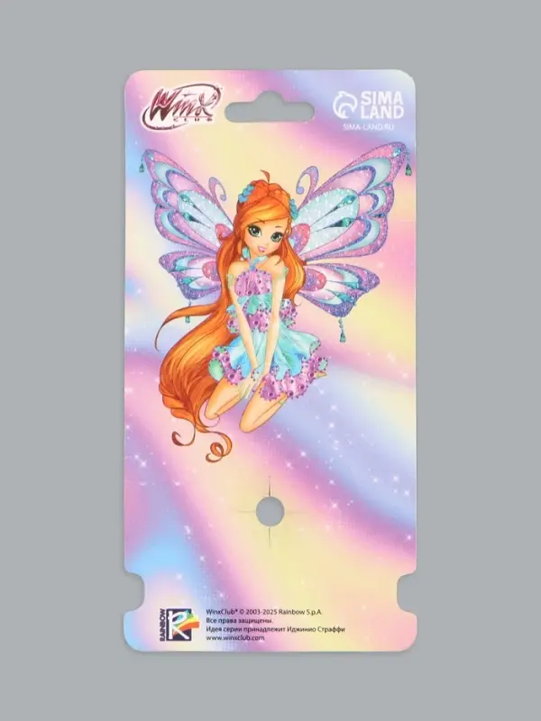 Бант для волос, 11 см, ВИНКС