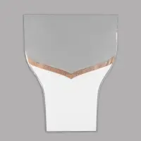 Пакет цветочный Конус, «Наилучшие пожелания», белый, 36×20×45 см±1 см