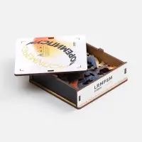 Деревянный пазл в шкатулке PuzzleBox на заказ