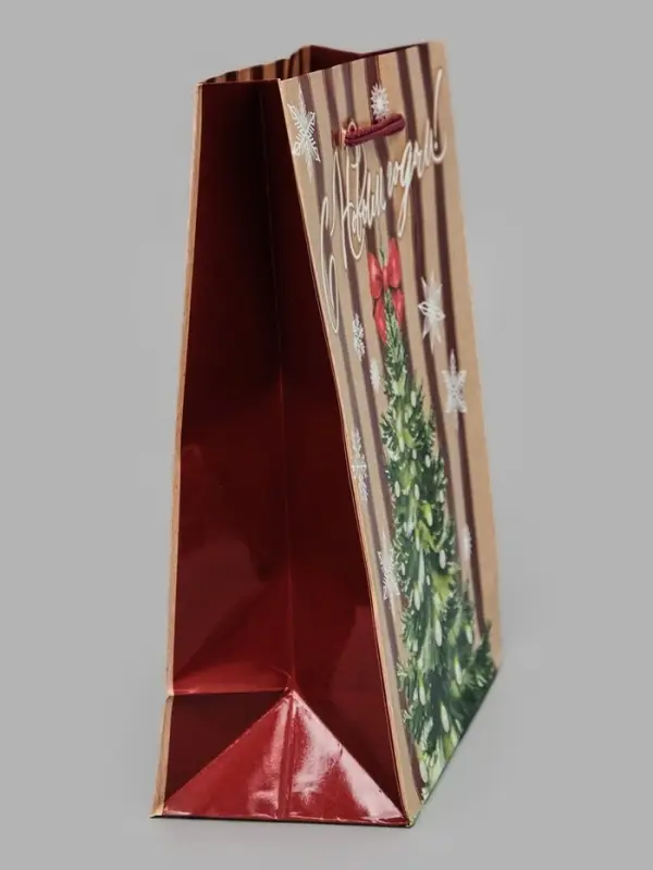 Пакет ламинированный &laquo;С Новым годом&raquo;, MS 18 &times; 23 &times; 8 см