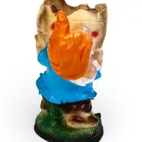 Садовая фигура из гипса &laquo;Гном с кашпо&raquo;, 25&times;15&times;24 см, МИКС