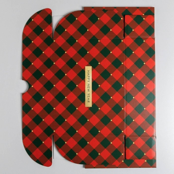 Коробка подарочная новогодняя складная &laquo;Волшебного нового года&raquo;, 30,7 х 22 х 9,5 см, Новый год