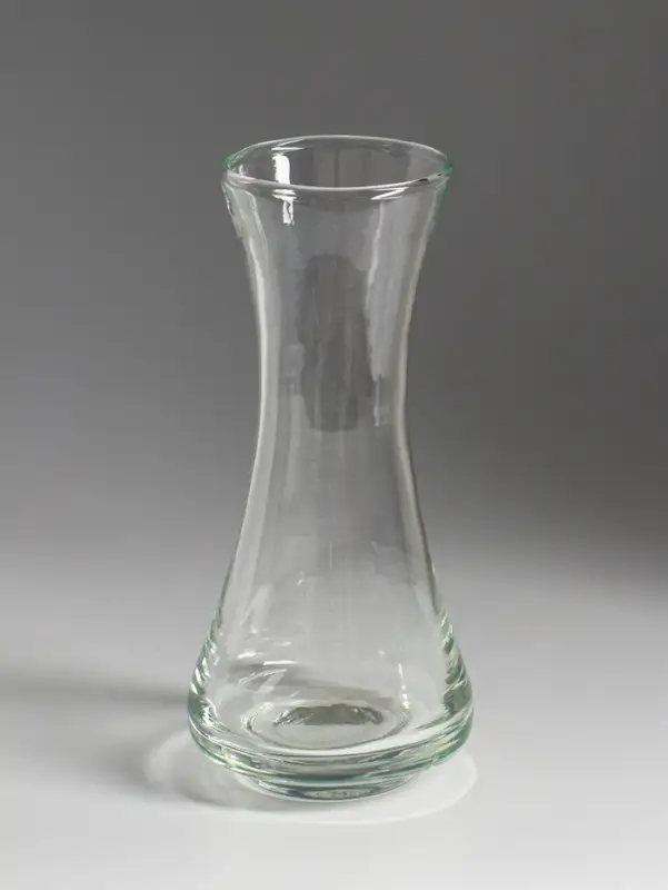 Ваза, h=20 см, d=7 см, стекло, прозрачная