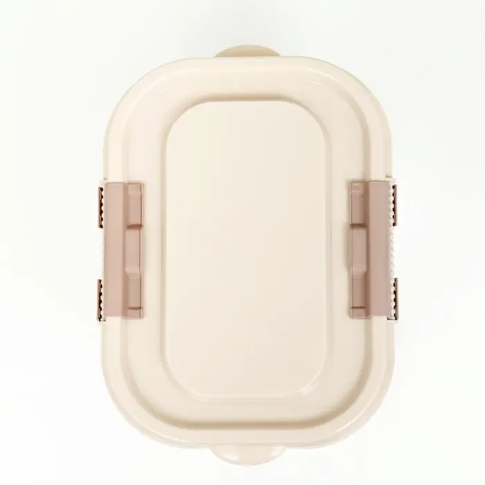 Контейнер для корма &laquo;Друг&raquo;, 10 л, овальный, пластик, цвет МИКС