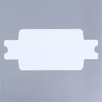 Коробка для макарун «Снежный венок» 18×5.5×5.5 см