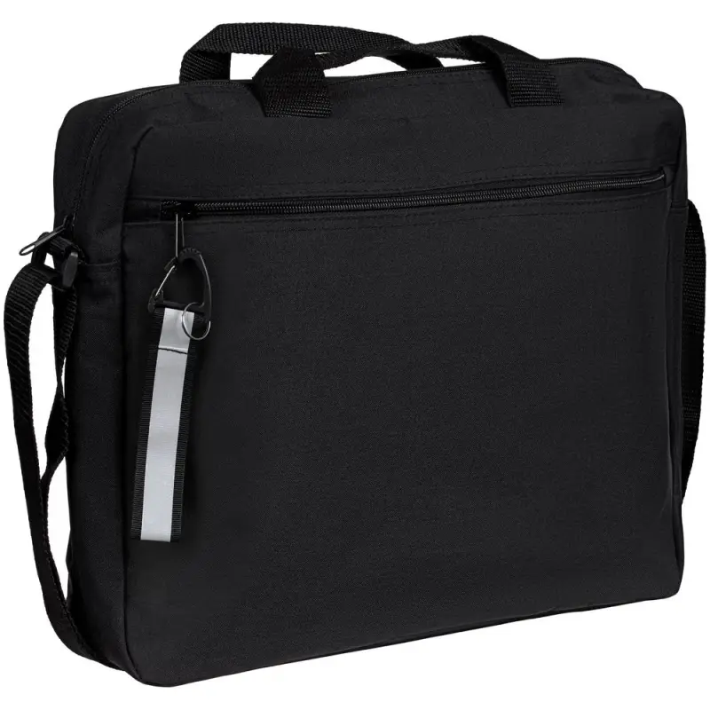 Светоотражающий брелок Flashline, серый с черным Светоотражающий брелок Flashline, серый с черным