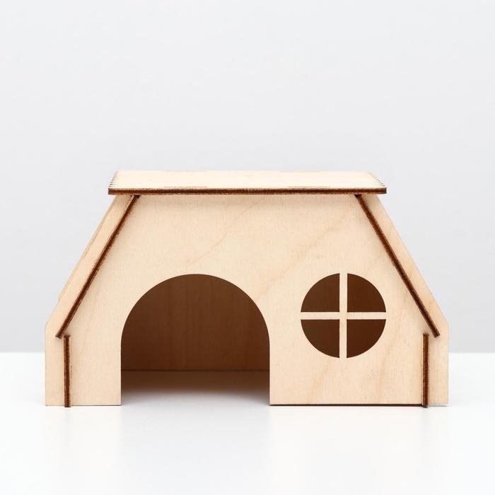 Домик для грызунов, 19 х 12 х 10 см Домик для грызунов, 19 х 12 х 10 см