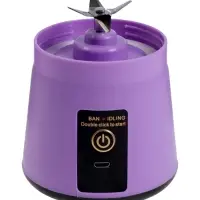 Блендер LBR-01, портативный, 24 Вт, 380 мл, USB, фиолетовый Блендер LBR-01, портативный, 24 Вт, 380 мл, USB, фиолетовый